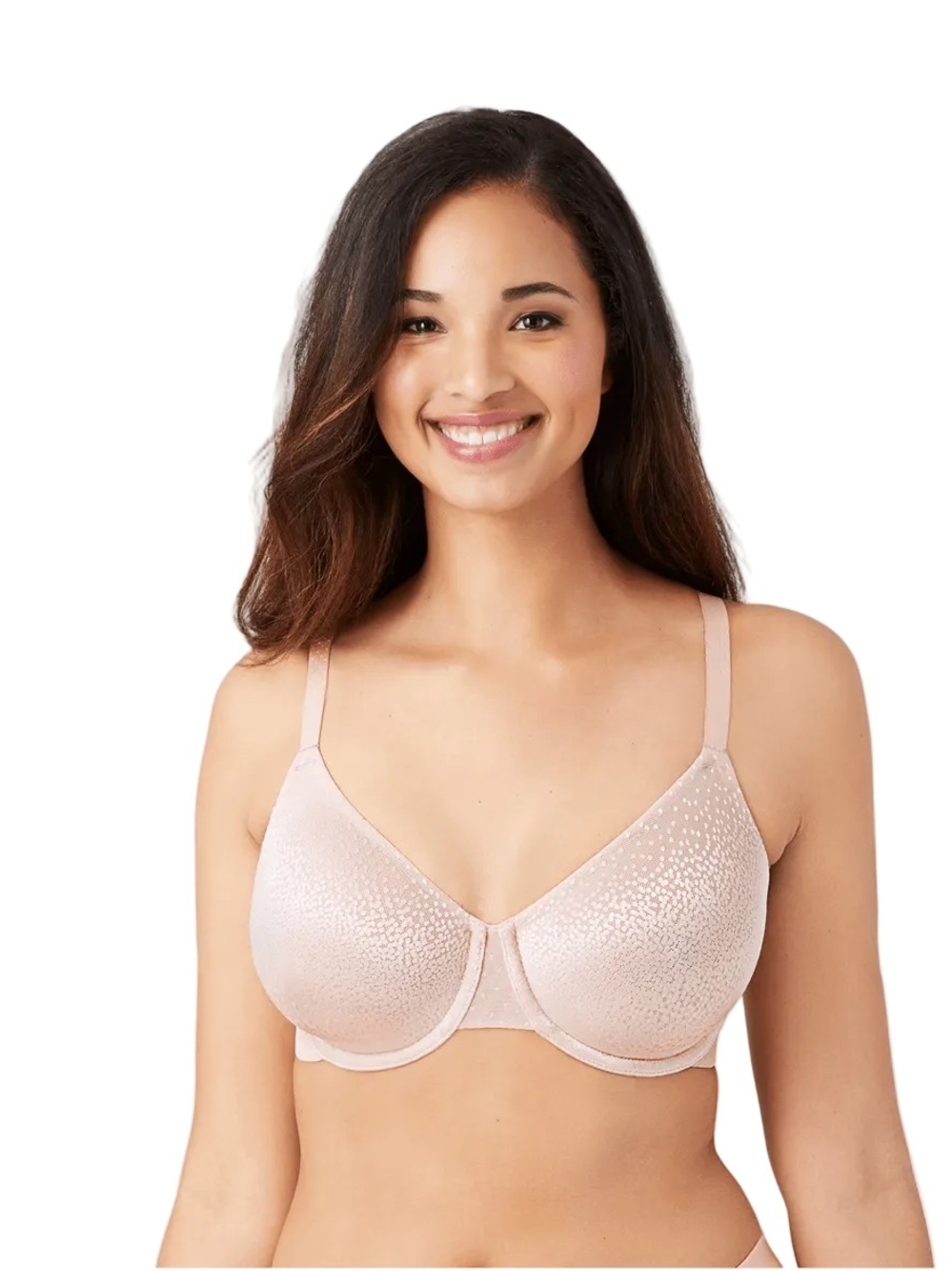 Wacoal. Back Appeal Seamless Bra in Rose Dust. Size 40H.